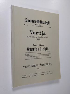 Suomen kirkkohistoriallisen seuran vuosikirja 78 (1988) =...