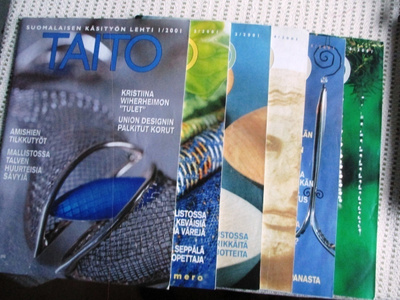 Taito-lehtiä v, 2001