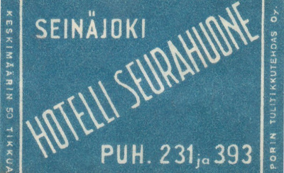 Seinäjoki, Hotelli Seurahuone     b352