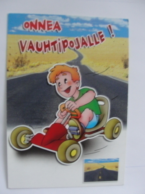 NO 147 - onnea vauhtipojalle