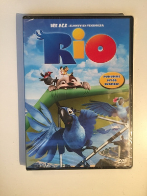 Rio (DVD) Puhuttu myös suomeksi! [2011] UUSI JA MUOVEISSA!