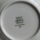 6kpl Arabia Karelia pientä kahvkuppia, kork. 6cm + 1 leipäl. - pikkukuva 4