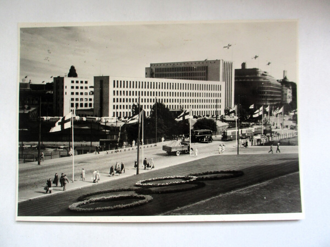 Helsinki 1952 olympiarenkaat  Mannerheimintie* ei tv