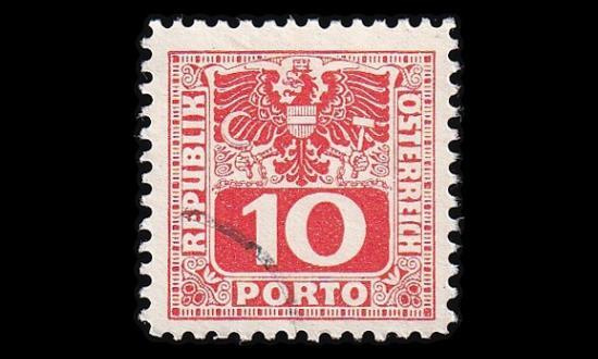 Itävalta P_179 o Porto 10 Pf (1945)