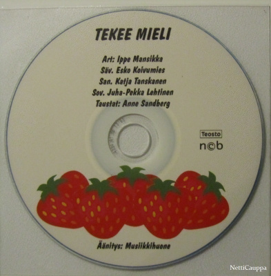Ippe Mansikka • Tekee mieli CD-Single