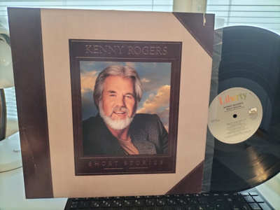 KENNY ROGERS, Short stories, LP US -85 HIENO KUNTO !!