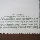 Greetings from New Mexico 1970-luku sommitelmakortti - pikkukuva 3