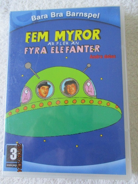 FEM MYROR ÄR FLER ÄN FYRA ELEFANTER (PC/MAC CD-rom)