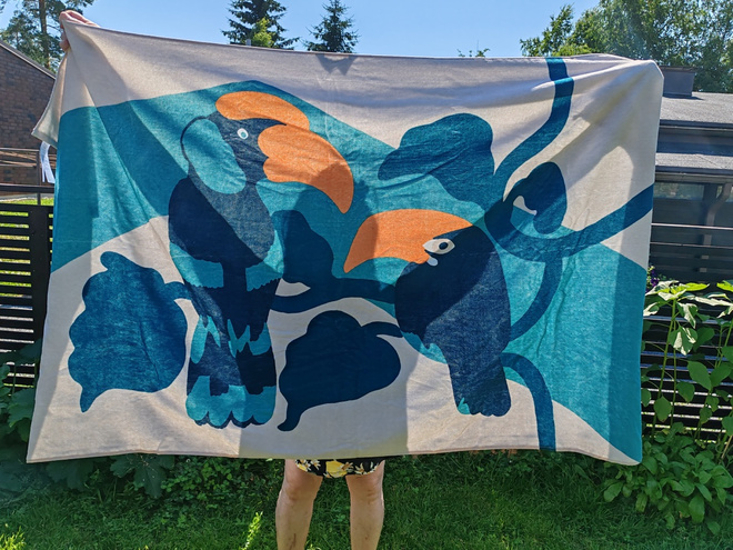 Marimekko Pepe rantapyyhe 100x180cm