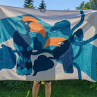 Marimekko Pepe rantapyyhe 100x180cm - pikkukuva 1