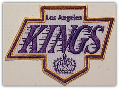 NHL - Los Angeles Kings -kangasmerkki / hihamerkki