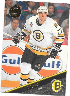 1993-94 LEAF #3 Steve Leach Boston Bruins