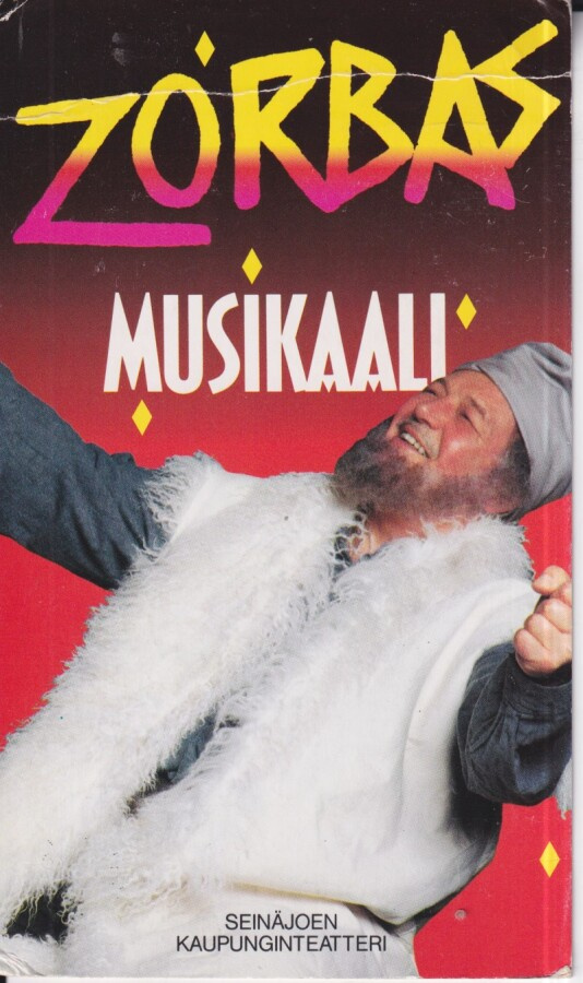 Seinäjoki, Zorbas musikaali, Kaupunginteatteri ,  e89