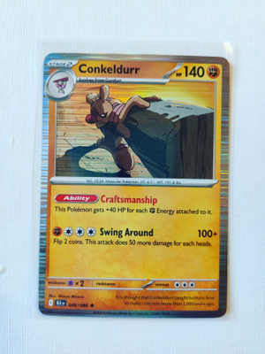 Conkeldurr Holo Rare