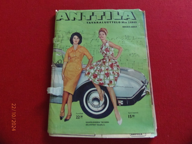 ANTTILA tavaraluettelo no 2  1963