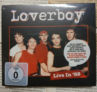 Loverboy - Live in '82 (UUSI CD + Blu-ray)
