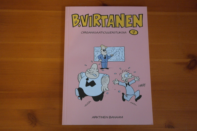 B.Virtanen N:o 9:Organisaatiouudistusia.Nid.