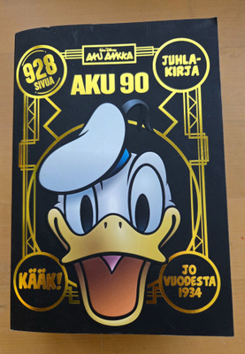 AKU 90 v JUHLAKIRJA . 928 sivuinen . NIDOTTU