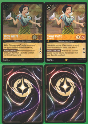 Lorcana Snow White - Well Wisher (V.1) Norm ja Foil
