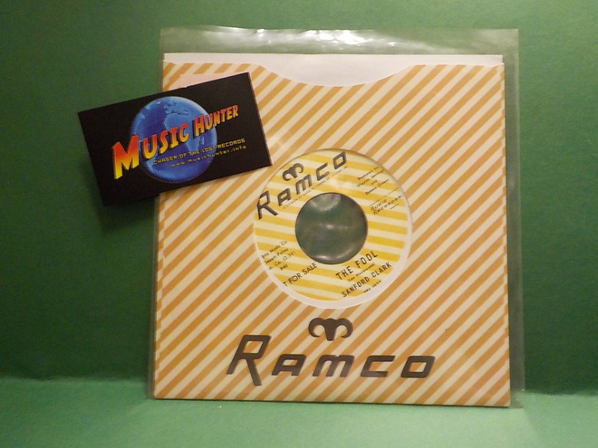SANFORD CLARK - IT´S NOTHING TO ME / THE FOOL M-/M- 7"