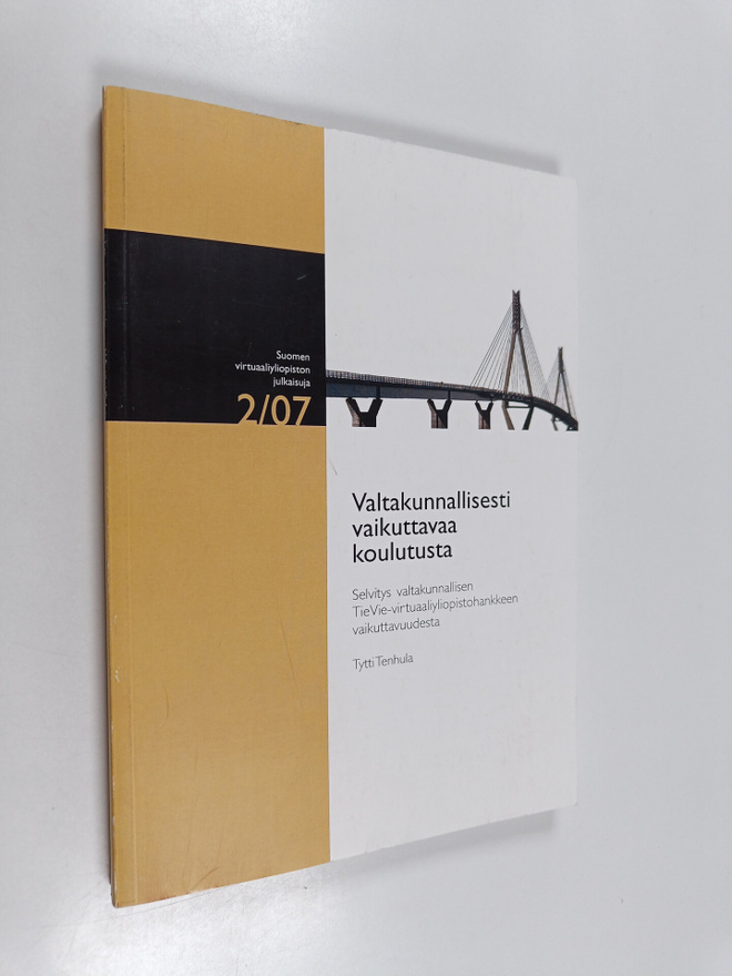 Tytti Tenhula : Valtakunnallisesti vaikuttavaa koulutusta...