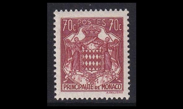 Monaco 228 ** Käyttösarja vaakuna 70 C (1940)