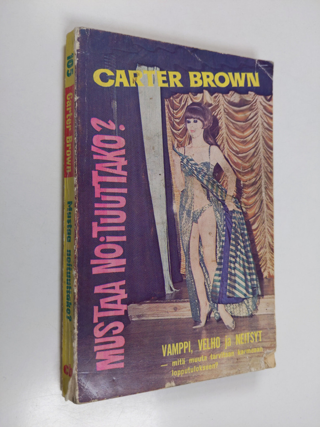 Carter Brown : Mustaa noituuttako