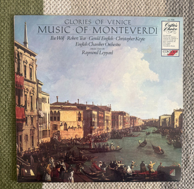 GLORIES OF VENICE: Music of Monteverdi (LP) 1967