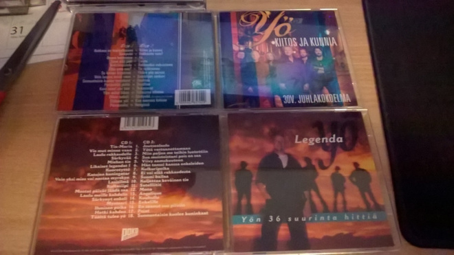 YÖ - Kiitos ja Kunnia & 36 suurinta hittiä (4cd)