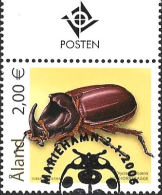 Ål 2006 Kovakuoriaisia 2,00 €  välilöpari logo EPL LaPe 261