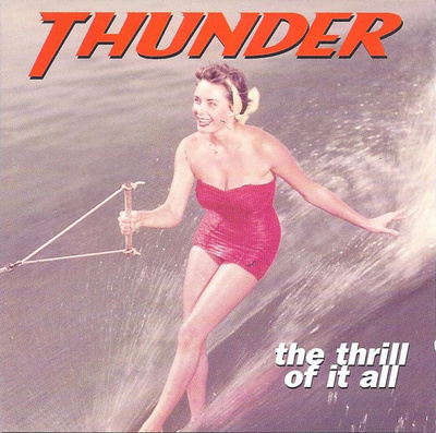Thunder - The Thrill Of It All MINT!! (CD) + Postcards!