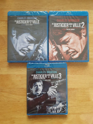 Death Wish 1-3 BLU-RAY