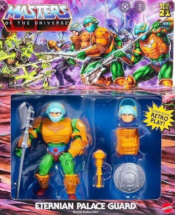 MOTU ORIGINS ETERNIA PALACE GUARD - HEAD HUNTER STORE.