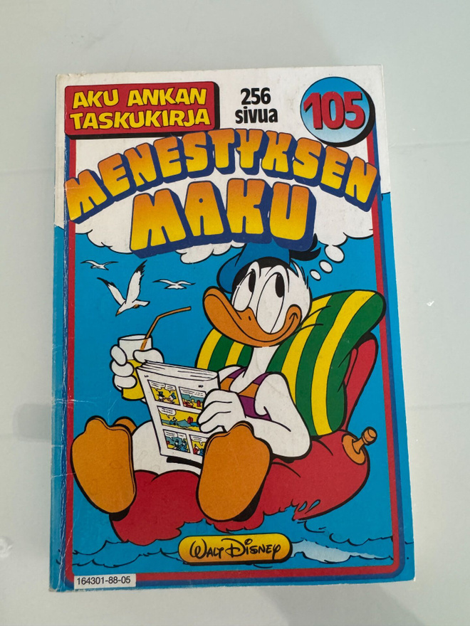Aku Ankan taskukirja nro 105 : Menestyksen maku