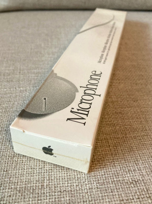 Apple Microphone mikrofoni retro Mac *avaamaton pakkaus*