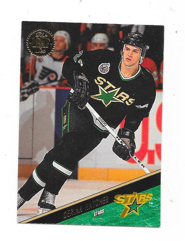 1993-94 LEAF #212 Derian Hatcher , Dallas Stars