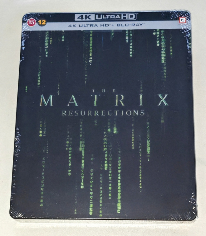 The Matrix Resurrections 4k steelbook