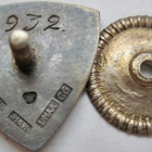 VANHA Ruuvimerkki LSSM Maanviljeily Hopeaa 1932 - pikkukuva 2