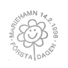 Ål 1996 Tervehdys-merkit 1. lk välilöpari logo EPL LaPe 108 - pikkukuva 3