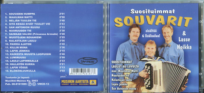 SOUVARIT & LASSE HOIKKA . CD-LEVY . SUOSITUIMMAT