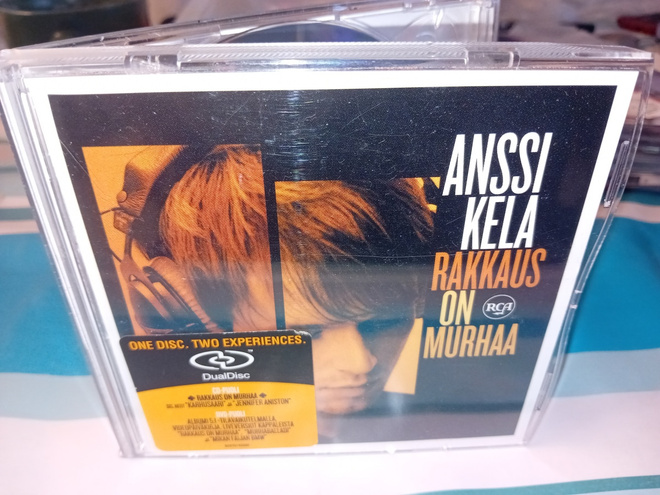 Dualdisc : Anssi Kela  : Rakkaus on murhaa ( SIS POSTIKULU