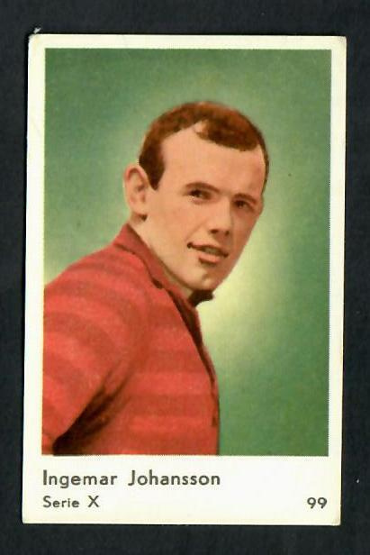 Keräilykuva - Ingemar Johansson Serie X 99