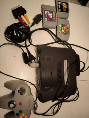 Nintendo 64+3 peliä