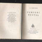 Järvinen, A. E.: Tunturi huutaa, WSOY 1953, sid., 1.p., K3 + - pikkukuva 2