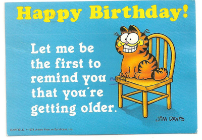 JIm Davis : Karvinen - HAPPY BIRTHDAY