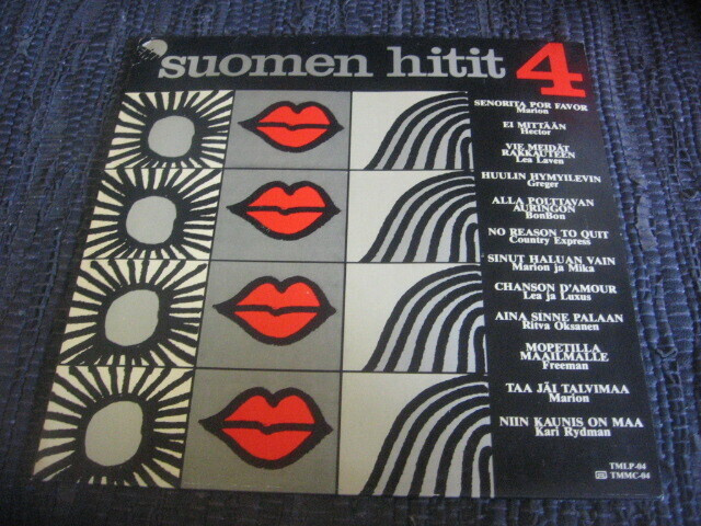 LP - Suomen hitit 4 (Rydman, Hector, Freeman,...)