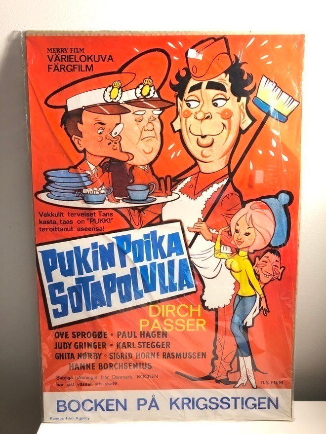 Pukinpoika sotapolulla elokuvajuliste