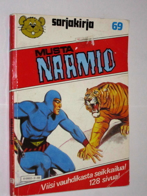 Sarjakuvalehti Sarjakirja n:o 69 / Mustanaamio - Semic 1981