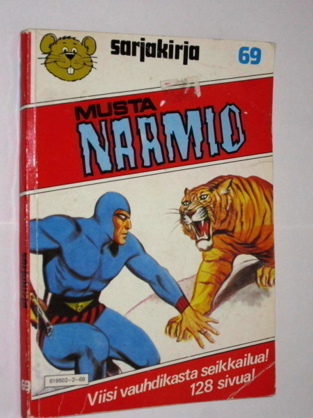Sarjakuvalehti Sarjakirja n:o 69 / Mustanaamio - Semic 1981