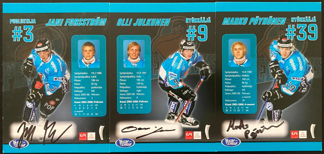 06-07 Pelicans Team Issue nimikirjoituksella (3 erilaista)